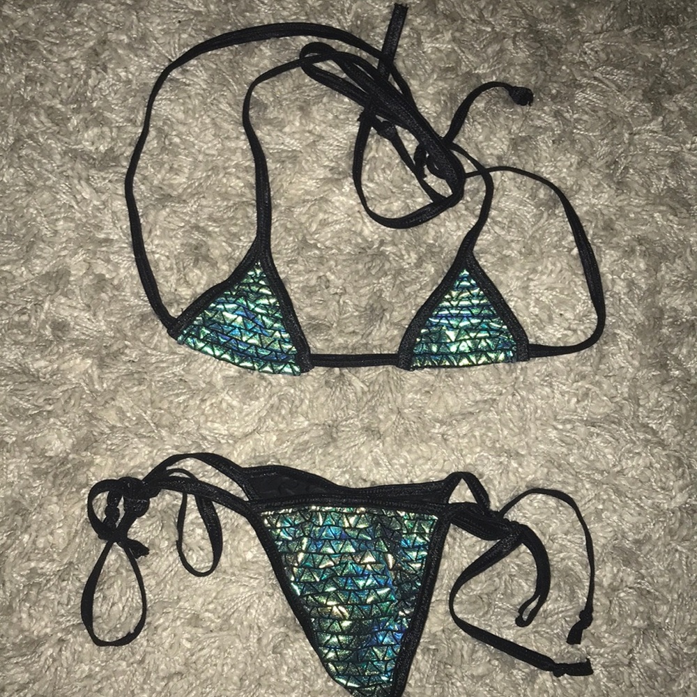 MICHI BIKINI Iridescent Top